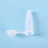 Tube centrifuge transparent transparent EP-150-EJ de 1,5 ml avec capuchon dans le sac Dnase & RNase GRATUIT